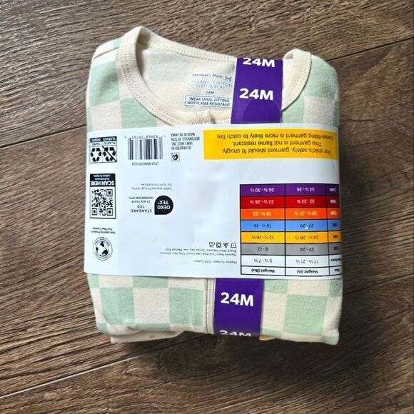 Members mark organic cotton sleepers - Picture 1 of 4